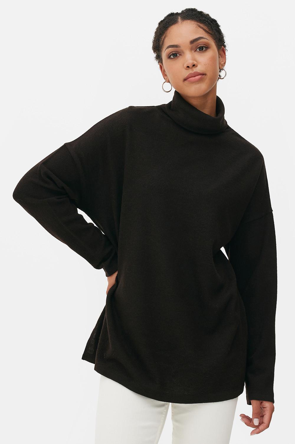 Long pullover sweaters outlet to wear with leggings